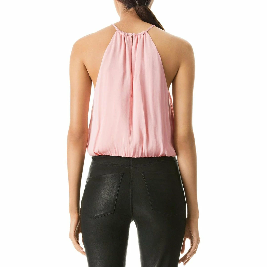 Cheap ๐ Alice + Olivia ๐ฉ Womens Key Hole Elastic Blouse ๐ 4 Cheap ๐ Alice + Olivia ๐ฉ Womens Key Hole Elastic Blouse ๐ - Image 2