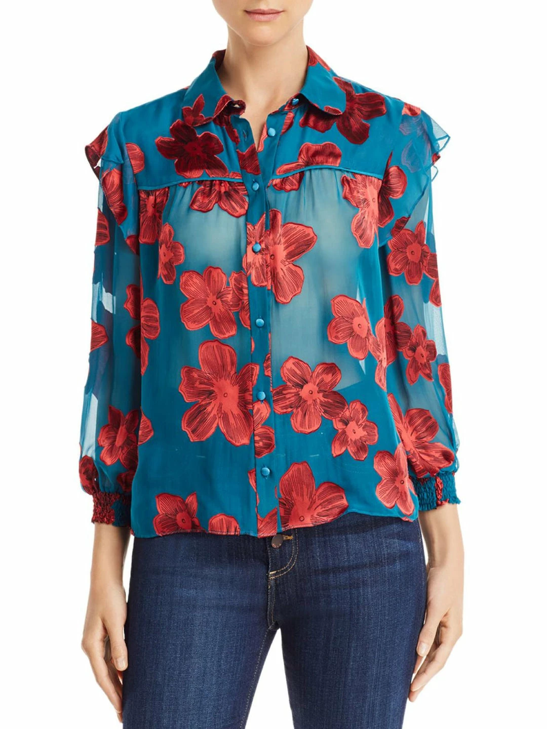 Best reviews of ๐ฅฐ Alice + Olivia Ziggy ๐ฉ Womens Silk Blend Ruffled Button-Down Top ๐ 3 Best reviews of ๐ฅฐ Alice + Olivia Ziggy ๐ฉ Womens Silk Blend Ruffled Button-Down Top ๐