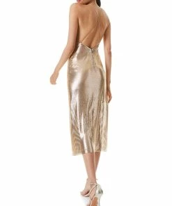 Budget 🥰 alice + olivia Harmony Chainmail Silk-Trim Midi Slip 👗 Dress for 👩 women 🌟 -Alice + Olivia Sales 0e6549b0d44d4c08a39443a945345f64 1080x