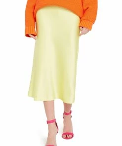 Cheap 🎉 Alice + Olivia 👩 Womens Mid Calf Long Midi 👗 Skirt ⌛