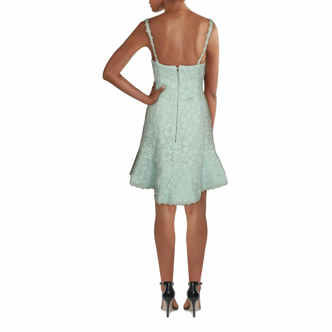 New ๐ Alice + Olivia ๐ฉ Womens Plunging Mini Cocktail and Party ๐ Dress โ๏ธ 4 New ๐ Alice + Olivia ๐ฉ Womens Plunging Mini Cocktail and Party ๐ Dress โ๏ธ - Image 2