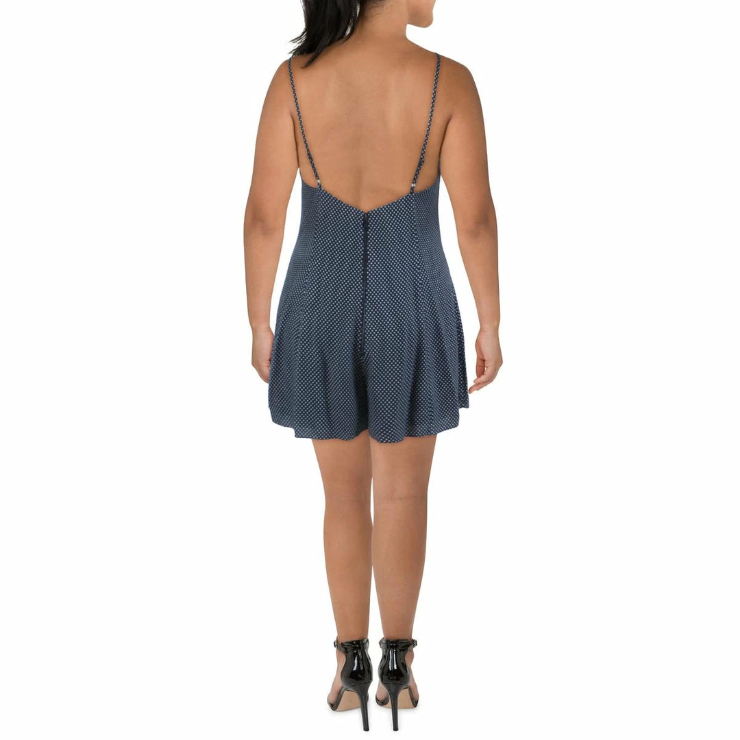 Best Pirce ๐คฉ Alice + Olivia Erin ๐ฉ Womens Polka Dot Flare Romper ๐ 4 Best Pirce ๐คฉ Alice + Olivia Erin ๐ฉ Womens Polka Dot Flare Romper ๐ - Image 2