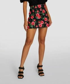Best deal ⭐ Alice + Olivia Renna Wrap 👗 Skirt in Cheri Floral for 👩 women 👏