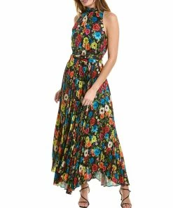 Budget ⭐ alice + olivia Mertie Silk-Blend Maxi 👗 Dress for 👩 women 🤩