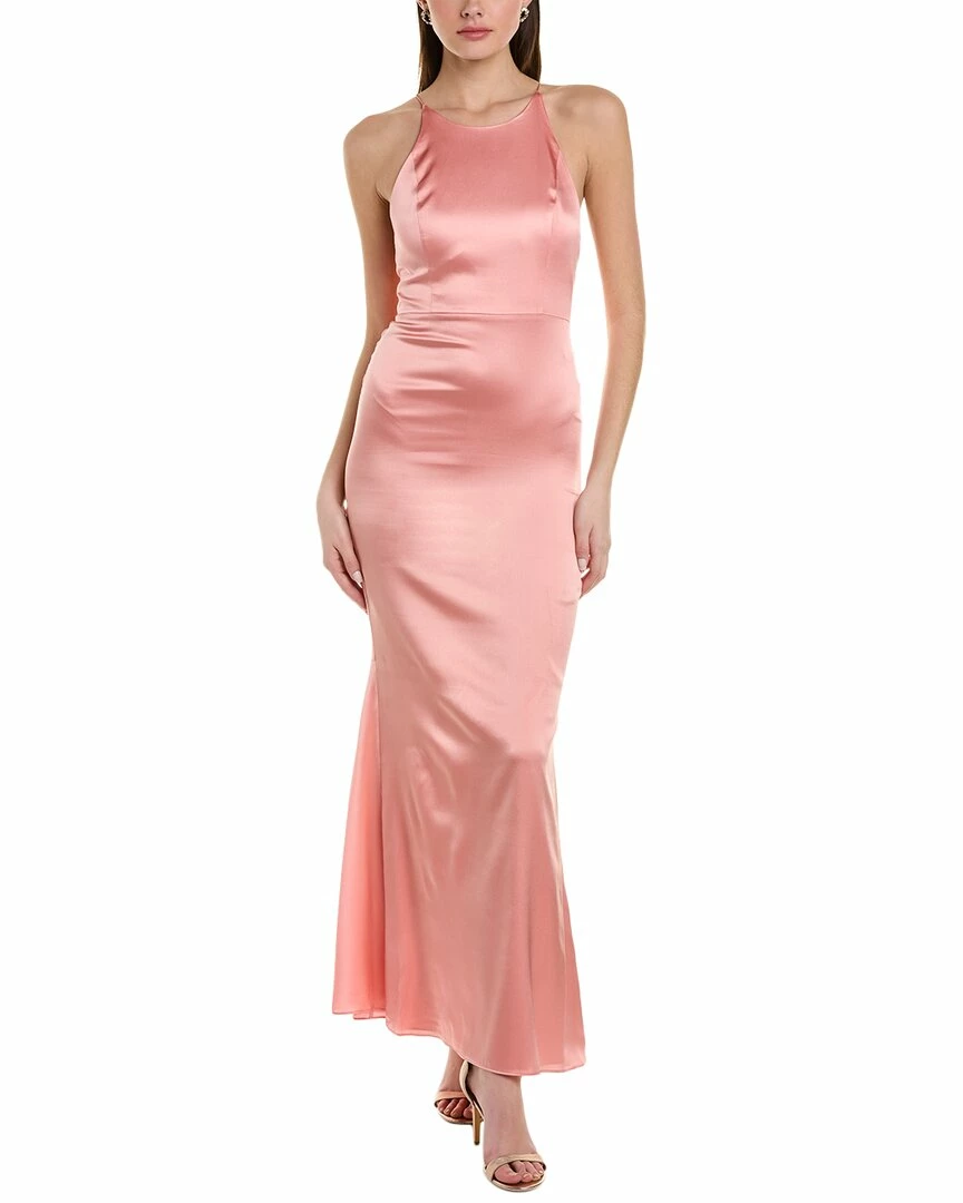 Promo โ๏ธ alice + olivia Samia Halter Silk-Blend Gown for ๐ฉ women ๐ 3 Promo โ๏ธ alice + olivia Samia Halter Silk-Blend Gown for ๐ฉ women ๐