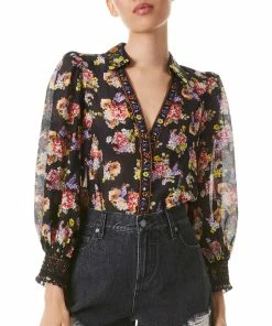 Best deal ✔️ alice + olivia Cosima Blouse for 👩 women 👏