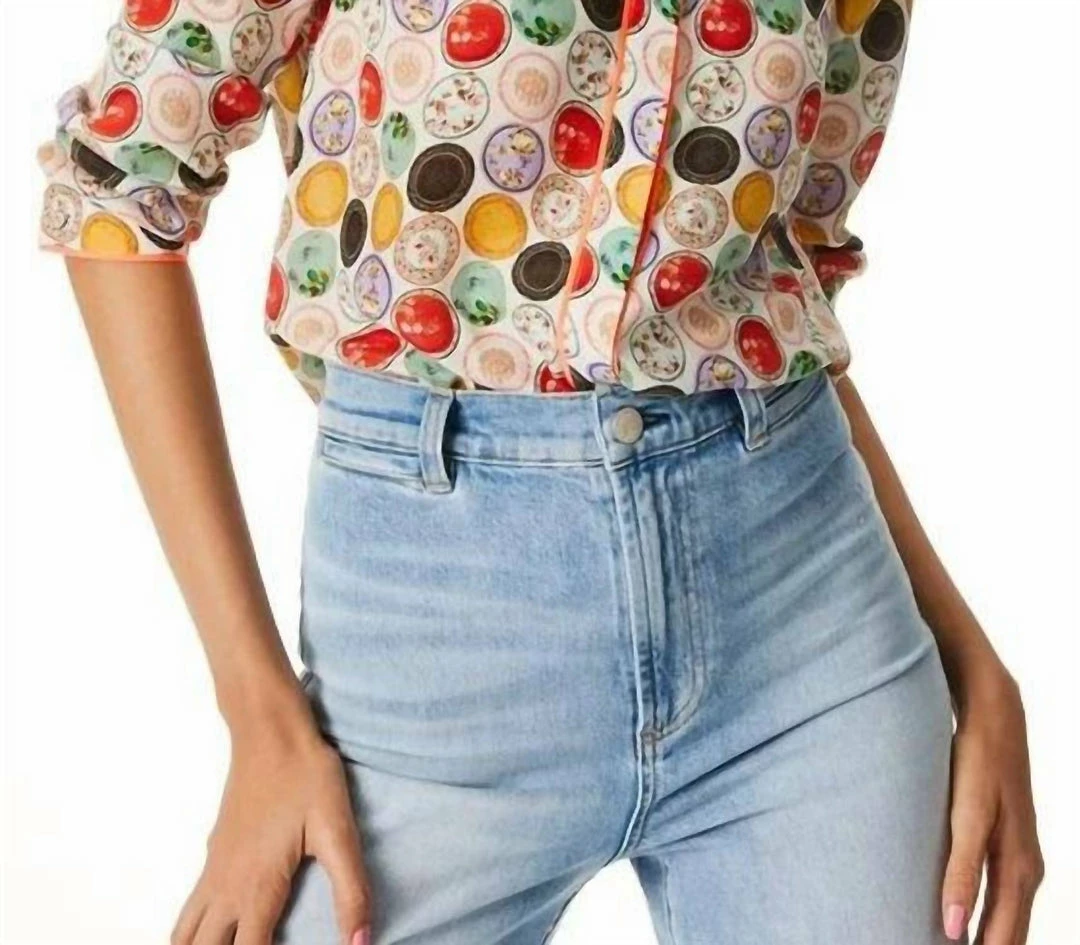 Outlet ๐ Alice + Olivia Willa Placket Top With Piping in Dinner Party for ๐ฉ women โค๏ธ 3 Outlet ๐ Alice + Olivia Willa Placket Top With Piping in Dinner Party for ๐ฉ women โค๏ธ