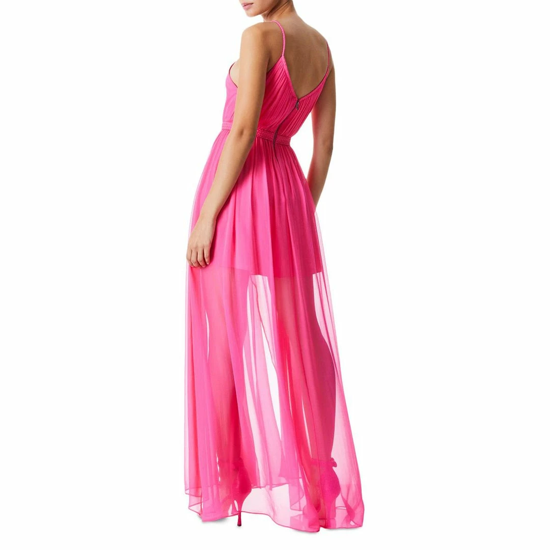 Best Sale 🤩 Alice + Olivia Tamar 👩 Womens Silk Cut-Out Maxi 👗 Dress 🤩 4 Best Sale 🤩 Alice + Olivia Tamar 👩 Womens Silk Cut-Out Maxi 👗 Dress 🤩 - Image 2