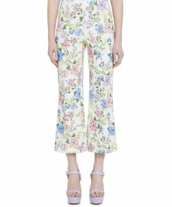 New 😍 Alice + Olivia 👩 Womens Floral Print Outwear 👗 Dress Pants 🎉