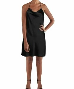 Promo 🎁 Alice + Olivia 👩 Womens Drapey Knee Midi 👗 Dress 👏