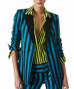 Best Pirce 🧨 alice + olivia Breann Fitted Blazer for 👩 women 👏