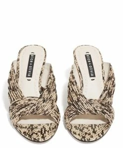 Best deal 💯 Alice + Olivia Landri Heel in Light Tan/Black for 👩 women ❤️