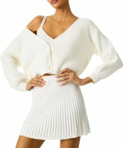 Best reviews of 🌟 Alice + Olivia Zelina 👩 Womens V Neck Button Down Cardigan Sweater 🛒