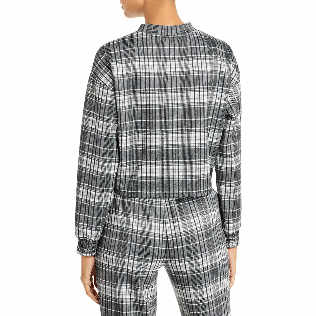 Promo โค๏ธ Alice + Olivia Leslie ๐ฉ Womens Plaid Crop Sweatshirt ๐ 4 Promo โค๏ธ Alice + Olivia Leslie ๐ฉ Womens Plaid Crop Sweatshirt ๐ - Image 2