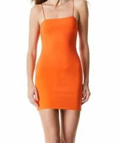 Discount ๐งจ Alice + Olivia Nelle Spaghetti Strap Mini ๐ Dress in Sienna for ๐ฉ women ๐