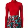 Buy 💯 alice + olivia Irena Mock Neck Wool-Blend Sweater for 👩 women 🥰