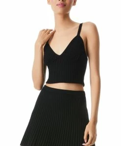 Alice + Olivia Sales 25 Best reviews of ๐ฏ alice + olivia Kenna Cable Cropped Sweater Tank for ๐ฉ women ๐