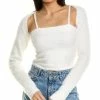 Cheap 🧨 alice + olivia Luetta Fuzzy Top for 👩 women 🥰 -Alice + Olivia Sales eecceb7268204421a314fbe88660ea6c 1080x