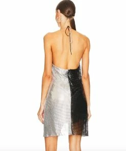 Wholesale ✔️ Alice + Olivia Ally Chainmail Wrap Mini 👗 Dress in Black/Silver for 👩 women ⌛ -Alice + Olivia Sales f2aafe0a3b0d441e96d0fb10b3f8b72d 88230087 8425 4b5c 9b88 b319e1f5d17a 1080x