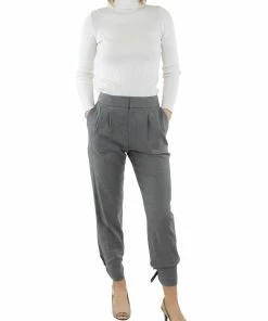 Best deal 😀 Alice + Olivia 👩 Womens Pleated Tie Pants 👗 Dress Pants 😍